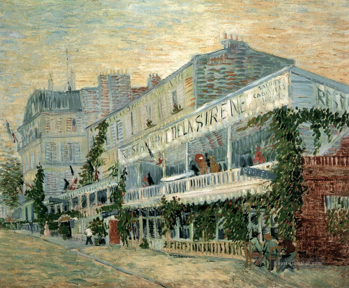 van Gogh das Restaurant Paris Ölgemälde